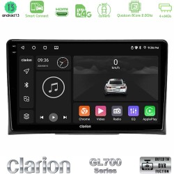 Clarion GL700 Series 8Core Android ClarionOS 4+64GB VW Transporter 2003-2015 Navigation Multimedia Tablet 9" Με Carplay & Android Auto