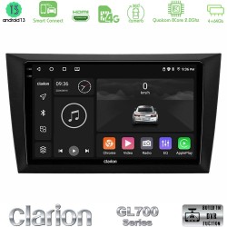 Clarion GL700 Series 8Core Android ClarionOS 4+64GB Vw Golf 6 Navigation Multimedia Tablet 9" Με Carplay & Android Auto