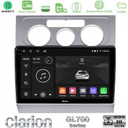 Clarion GL700 Series 8Core Android ClarionOS 4+64GB VW Touran 2003-2011 Navigation Multimedia Tablet 10" Με Carplay & Android Auto