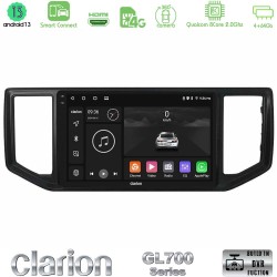 Clarion GL700 Series 8Core Android ClarionOS 4+64GB VW Amarok 2017-2022 Navigation Multimedia Tablet 9" Με Carplay & Android Auto