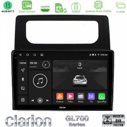Clarion GL700 Series 8Core Android ClarionOS 4+64GB VW Caddy 2004-2014 Navigation Multimedia Tablet 10" Με Carplay & Android Auto