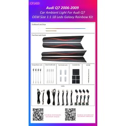 Ατμοσφαιρικός Φωτισμός Audi Q7 2006-2009 OEM Ambient Light Kit 1:1