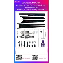 Ατμοσφαιρικός Φωτισμός Vw Tiguan 2017-2021 OEM Ambient Light Kit 1:1