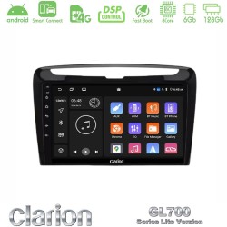 Clarion GL700 Lite Series 8Core Android ClarionOS 6+128GB Lancia Ypsilon 2011-2015 Navigation Multimedia Tablet 9" Με Carplay & Android Auto Clarion GL700 Lite Series 8Core Android ClarionOS 6+128GB Lancia Ypsilon 2011-2015 Navigation Multimedia Tablet 9" Με Carplay & Android Auto