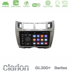Clarion GL300+ Series 4Core Android ClarionOS 4+64GB Toyota Yaris Navigation Multimedia Tablet 9" (Ασημί Χρώμα) Clarion GL300+ Series 4Core Android ClarionOS 4+64GB Toyota Yaris Navigation Multimedia Tablet 9" (Ασημί Χρώμα)