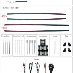 Ατμοσφαιρικός Φωτισμός Universal Ambient Light Kit With Panel Trims