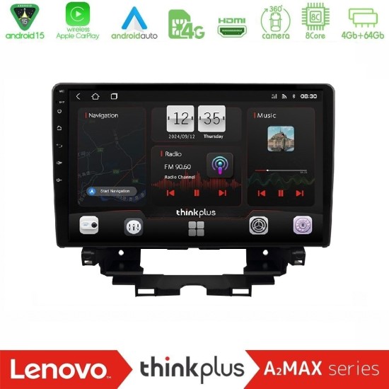Lenovo Thinkplus A2MAX Series 8Core Android15 4+64GB  Renault Kangoo / Nissan Townstar 2022-> Navigation Multimedia Tablet 10"