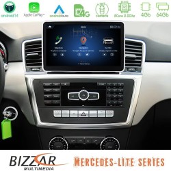 Bizzar Lite Series Mercedes ML/GL Class (X166) NTG4.5 Android14 8Core (4+64GB) Navigation Multimedia 9"