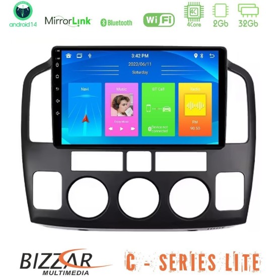 Bizzar C Series Lite 4Core Android14 2+32GB Suzuki Grand Vitara 2003-2005 Navigation Multimedia Tablet 9" Bizzar C Series Lite 4Core Android14 2+32GB Suzuki Grand Vitara 2003-2005 Navigation Multimedia Tablet 9"