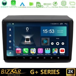 Bizzar G+ Series Fiat Ducato/Citroen Jumper/Peugeot 8core Android14 6+128GB Navigation Multimedia Tablet 9"