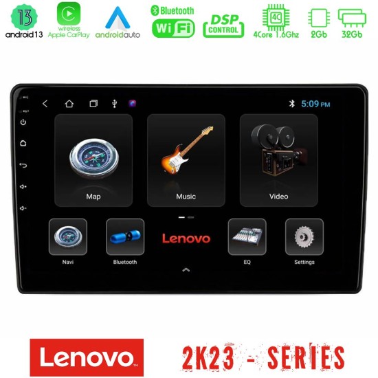 Lenovo Car Pad Ford Transit 2007 – 2013 4Core Android 13 2+32GB Navigation Multimedia Tablet 10"