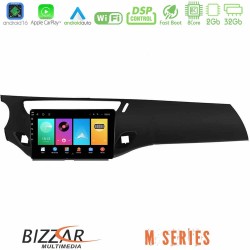 Bizzar M Series 8Core Android16 2+32GB  Citroen C3 2009-2016 Navigation Multimedia Tablet 9"    (Μαύρο γυαλιστερό)
