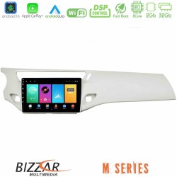 Bizzar M Series 8Core Android16 2+32GB  Citroen C3 2009-2016 Navigation Multimedia Tablet 9"    (Άσπρο)