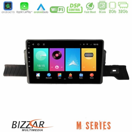 Bizzar M Series 8Core Android16 2+32GB Citroen C3 You 2025-> Navigation Multimedia Tablet 9" Bizzar M Series 8Core Android16 2+32GB Citroen C3 You 2025-> Navigation Multimedia Tablet 9"