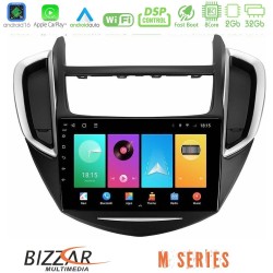 Bizzar M Series 8Core Android16 2+32GB  Chevrolet Trax 2013-2020 Navigation Multimedia Tablet 9"