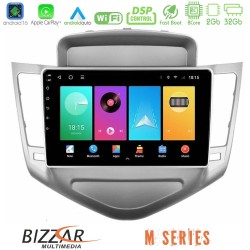 Bizzar M Series 8Core Android16 2+32GB  Chevrolet Cruze 2009-2012 Navigation Multimedia Tablet 9"