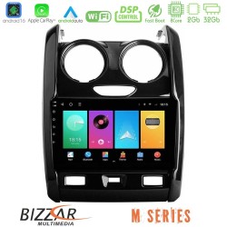 Bizzar M Series 8Core Android16 2+32GB  Dacia Duster 2014-2018 Navigation Multimedia Tablet 9"