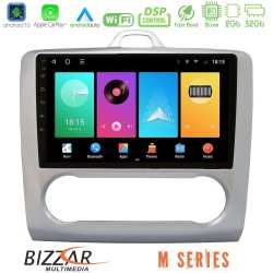 Bizzar M Series 8Core Android16 2+32GB  Ford Focus Auto AC Navigation Multimedia Tablet 9"