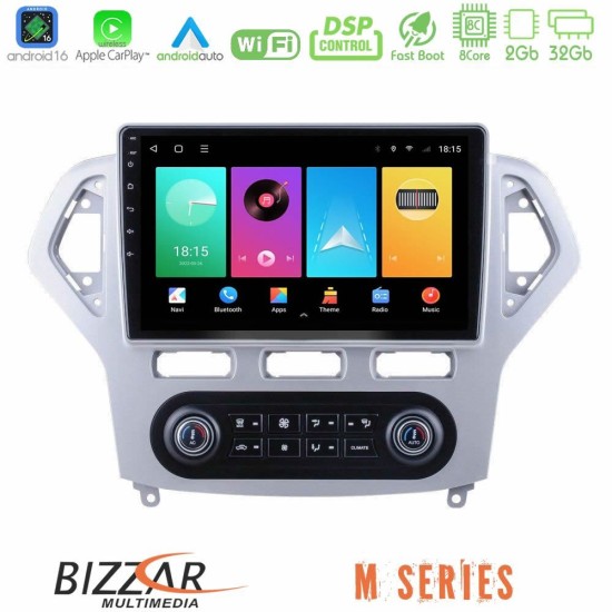 Bizzar M Series 8Core Android16 2+32GB  Ford Mondeo 2007-2011 (Auto A/C) Navigation Multimedia Tablet 10"