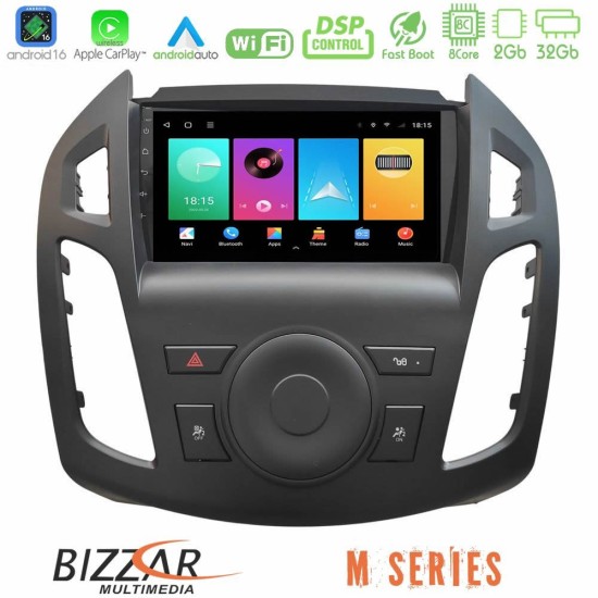Bizzar M Series 8Core Android16 2+32GB Ford Transit Connect 2013-2018 Navigation Multimedia Tablet 9"