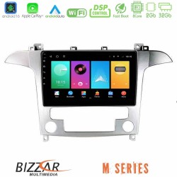 Bizzar M Series 8Core Android16 2+32GB  Ford S-Max 2006-2012 Navigation Multimedia Tablet 9"