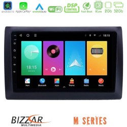 Bizzar M Series 8Core Android16 2+32GB  Fiat Stilo Navigation Multimedia Tablet 9"
