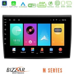 Bizzar M Series 8Core Android16 2+32GB  Fiat Bravo Navigation Multimedia Tablet 9"