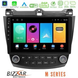 Bizzar M Series 8Core Android16 2+32GB  Honda Accord 2002-2008 Navigation Multimedia Tablet 10"
