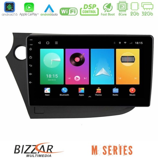 Bizzar M Series 8Core Android16 2+32GB Honda Insight 2009-2015 Navigation Multimedia Tablet 9" Bizzar M Series 8Core Android16 2+32GB Honda Insight 2009-2015 Navigation Multimedia Tablet 9"