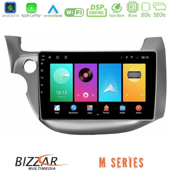 Bizzar M Series 8Core Android16 2+32GB  Honda Jazz 2009-2013 Navigation Multimedia Tablet 10"
