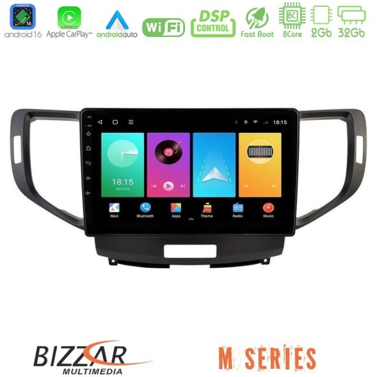 Bizzar M Series 8Core Android16 2+32GB  Honda Accord 2008-2015 Navigation Multimedia Tablet 9"