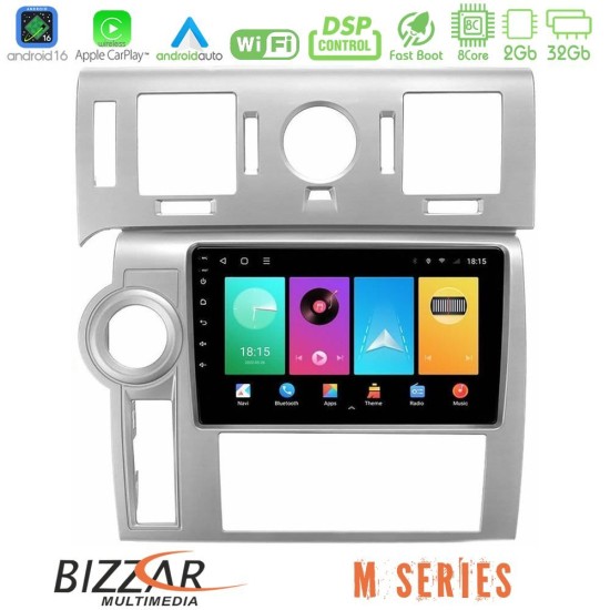 Bizzar M Series 8Core Android16 2+32GB  Hummer H2 2008-2009 Navigation Multimedia Tablet 9"