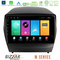 Bizzar M Series 8Core Android16 2+32GB  Hyundai IX35 Auto A/C Navigation Multimedia Tablet 9"