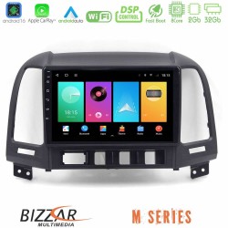 Bizzar M Series 8Core Android16 2+32GB Hyundai Santa Fe 2006-2013 Navigation Multimedia Tablet 10"