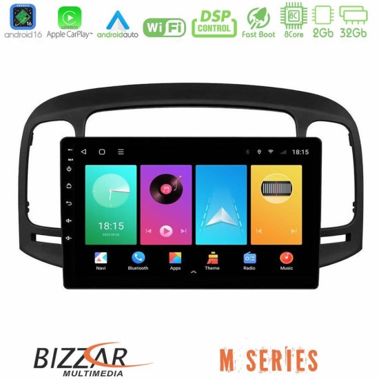 Bizzar M Series 8Core Android16 2+32GB Hyundai Accent 2006-2011 Navigation Multimedia Tablet 9" Bizzar M Series 8Core Android16 2+32GB Hyundai Accent 2006-2011 Navigation Multimedia Tablet 9"