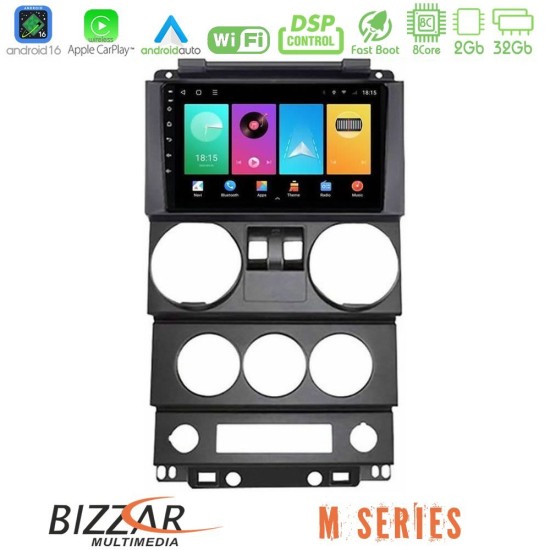 Bizzar M Series 8Core Android16 2+32GB Jeep Wrangler 2Door 2008-2010 Navigation Multimedia Tablet 9" Bizzar M Series 8Core Android16 2+32GB Jeep Wrangler 2Door 2008-2010 Navigation Multimedia Tablet 9"