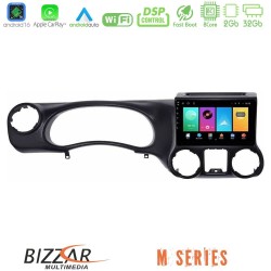 Bizzar M Series 8Core Android16 2+32GB  Jeep Wrangler 2011-2014 Navigation Multimedia Tablet 10"