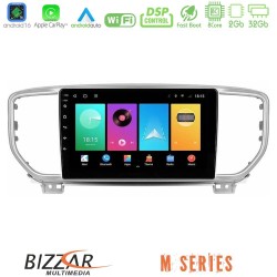 Bizzar M Series 8Core Android16 2+32GB  Kia Sportage 2018-2021 Navigation Multimedia Tablet 9"