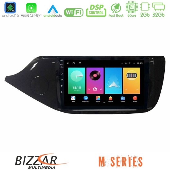 Bizzar M Series 8Core Android16 2+32GB  Kia Ceed 2013-2017 Navigation Multimedia Tablet 9"