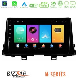 Bizzar M Series 8Core Android16 2+32GB  Kia Picanto 2017-2021 Navigation Multimedia Tablet 9"