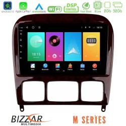 Bizzar M Series 8Core Android16 2+32GB  Mercedes S Class 1999-2004 (W220) Navigation Multimedia Tablet 9"