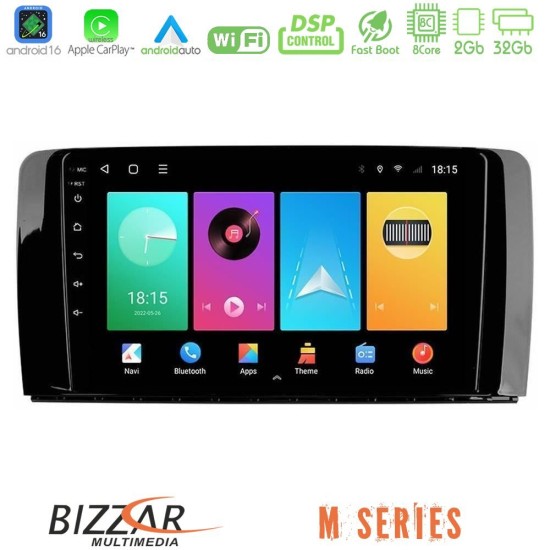 Bizzar M Series 8Core Android16 2+32GB  Mercedes R Class Navigation Multimedia Tablet 9"