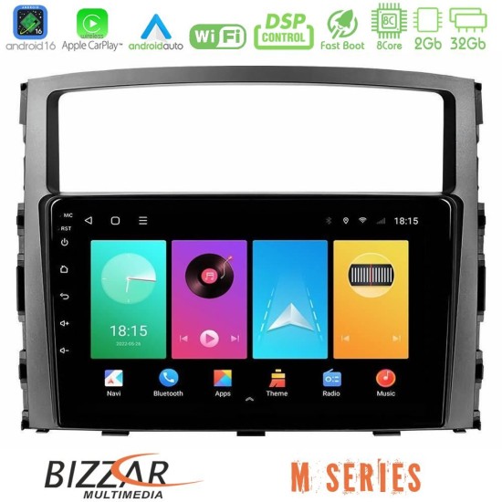 Bizzar M Series 8Core Android16 2+32GB Mitsubishi Pajero 2008-2009 Navigation Multimedia Tablet 9" Bizzar M Series 8Core Android16 2+32GB Mitsubishi Pajero 2008-2009 Navigation Multimedia Tablet 9"