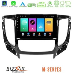 Bizzar M Series 8Core Android16 2+32GB  Mitsubishi L200 2016-> amp; Fiat Fullback (Auto A/C) Navigation Multimedia Tablet 9"