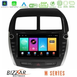 Bizzar M Series 8Core Android16 2+32GB  Mitsubishi ASX 2013-2018 Navigation Multimedia Tablet 9"
