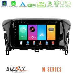 Bizzar M Series 8Core Android16 2+32GB  Mitsubishi Eclipse Cross 2018-2023 Navigation Multimedia Tablet 9"