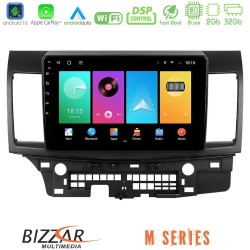 Bizzar M Series 8Core Android16 2+32GB  Mitsubishi Lancer 2008 – 2015 Navigation Multimedia Tablet 10"