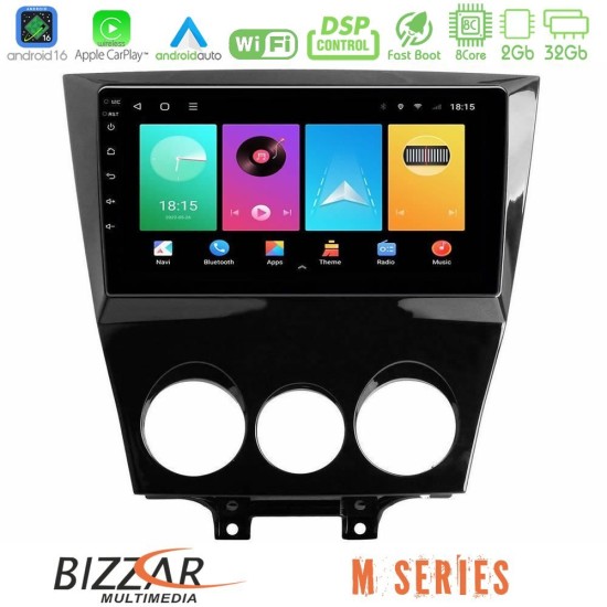 Bizzar M Series 8Core Android16 2+32GB  Mazda RX8 2008-2012 Navigation Multimedia Tablet 9"