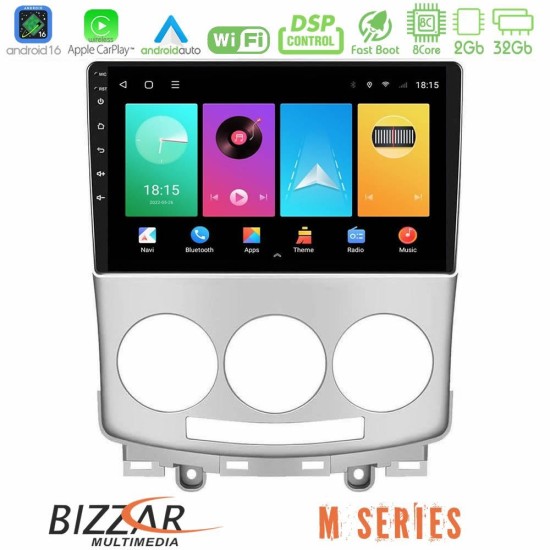 Bizzar M Series 8Core Android16 2+32GB  Mazda 5 2004-2010 Navigation Multimedia Tablet 9"