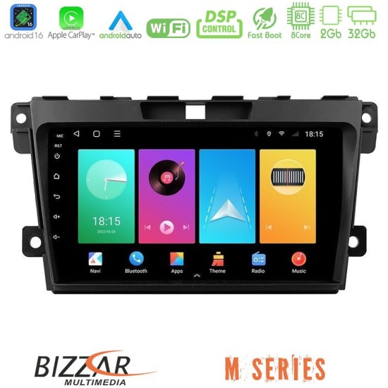 Bizzar M Series 8Core Android16 2+32GB  Mazda CX-7 2007-2011 Navigation Multimedia Tablet 9"
